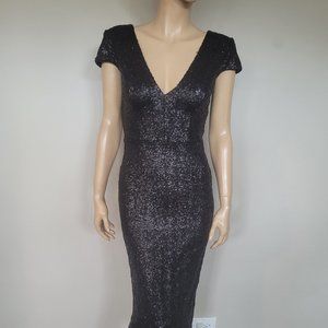 Dress the population black dress